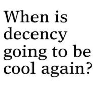 decency