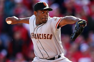 Division Series - San Francisco Giants v Cincinnati Reds - Game Five