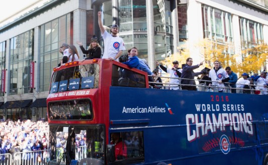 Chicago Cubs Victory Celebration