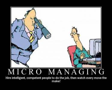 micromanaging