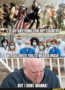 DontWannaWearMaskMeme